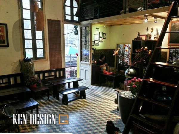 thiết kế quán cafe nhỏ đẹp